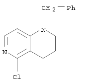 1-benzyl-5-chloro-1,2,3,4-tetrahydro-1,6-naphthyridine